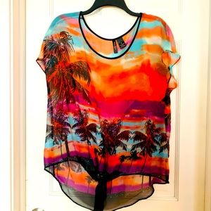 Beach/vacation blouse
